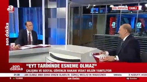 Çalışma ve Sosyal Güvenlik Bakanı Vedat Bilgin: Geçici işçi sorununu seçim öncesi çözeceğiz