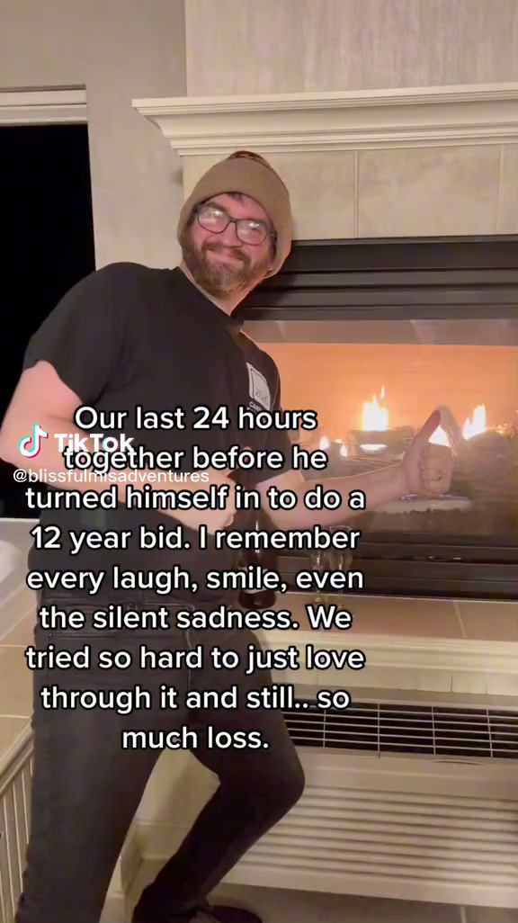 A husband and wife having their last night together before being separated for 12 years. This man is going to prison for killing the monster that raped his wife. This is the justice system