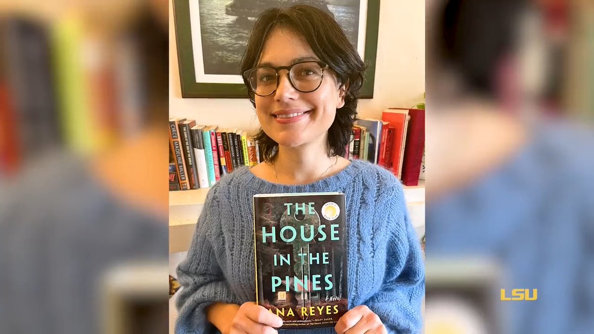 Seven years after beginning her novel, “The House in the Pines,” as a thesis at LSU English Dept, Ana Reyes now has a The New York Times best seller and a Reese Witherspoon book club pick! 💜💛