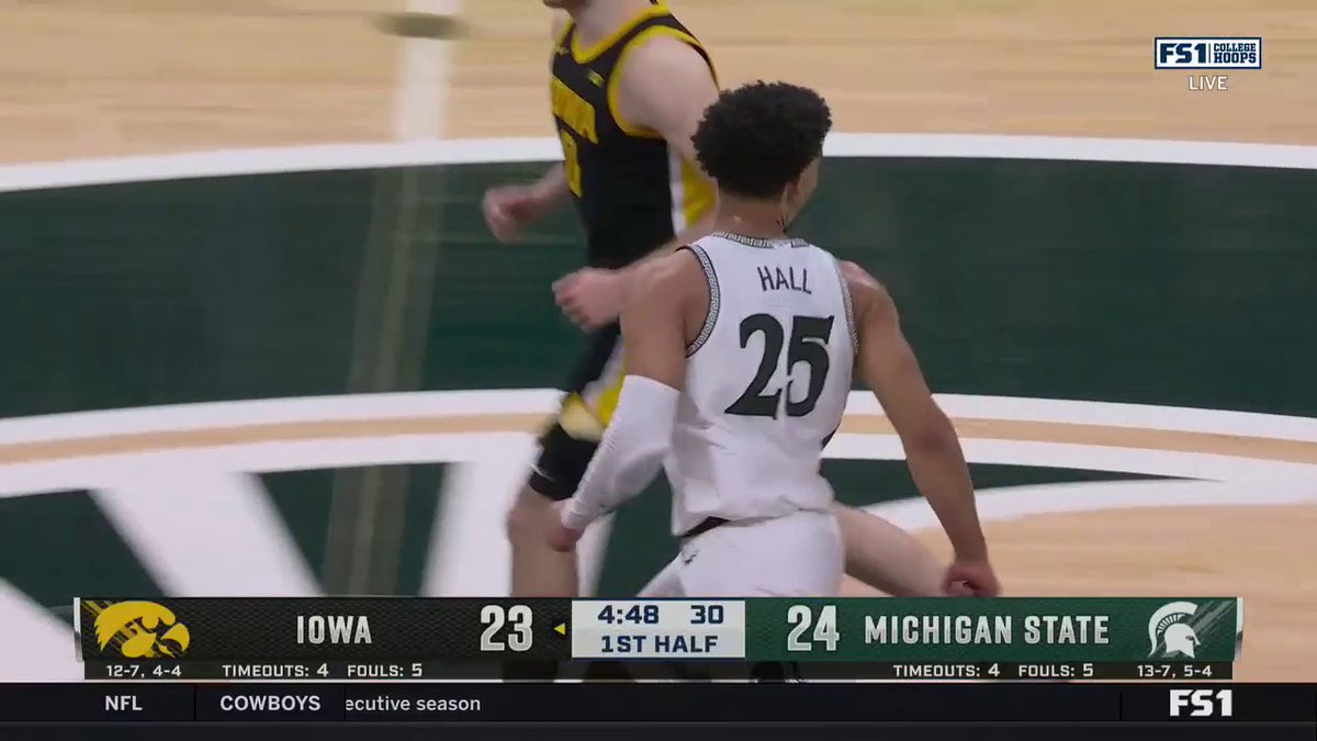 MALIK HALL IS BACK!! THIS IS NOT A DRILL! 🙌 💥 Malik Hall x Michigan State Men's Basketball