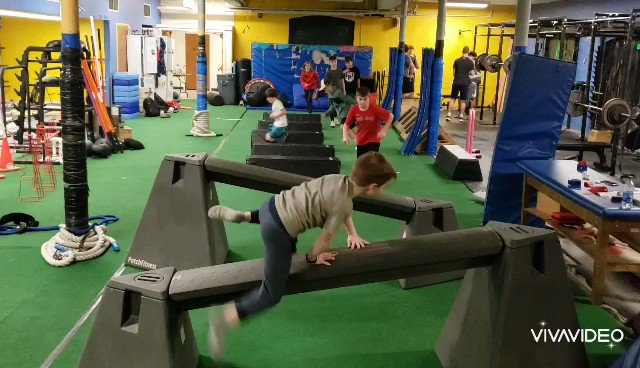 We learn sports skills before fundamental movement skills. We value winning over development. We compete too much and free play too little. We organize more than create. Time for a change: Have fun Fundamental movements Sprint Jump Gymnastics Parkour Games #LTAD #physed