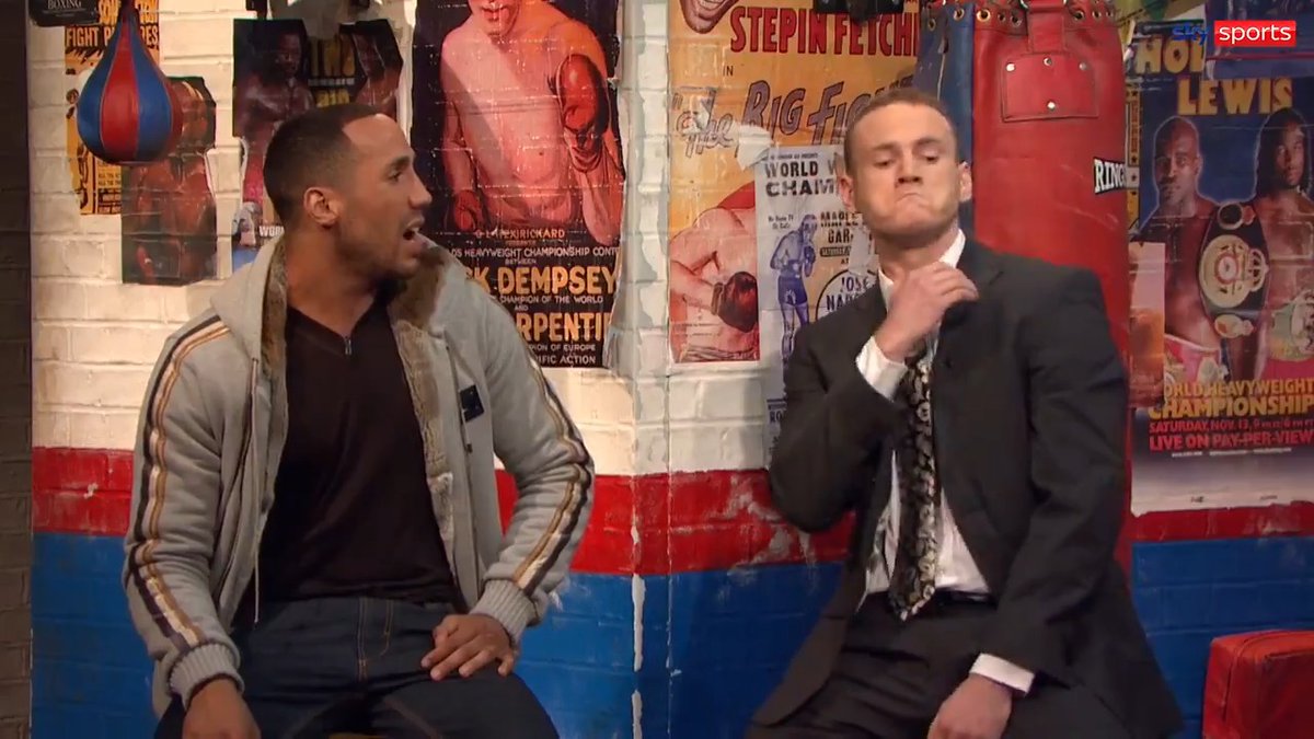"Blah, blah, blah, blah, blah, blah!" 🤣🤣 Nothing will EVER beat this Ringside argument between James DeGale and George Groves 👔