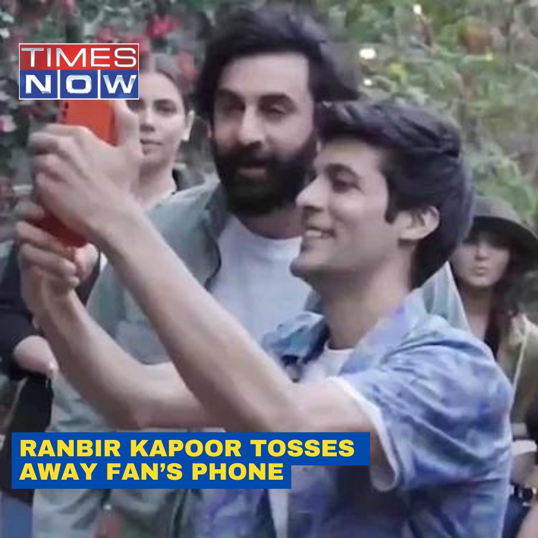 An Angry Ranbir Kapoor Throws Fan's Phone As He Tries To Click Selfie - Watch. #TNShorts
