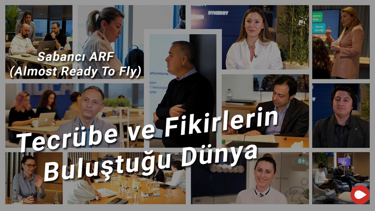 Tecrübe ve Fikirlerin Buluştuğu Dünya; Sabancı ARF(Almost Ready to Fly) Pena'da Yayında! Sabancı Holding #SabancıARF #SabancıHolding #işbirliği