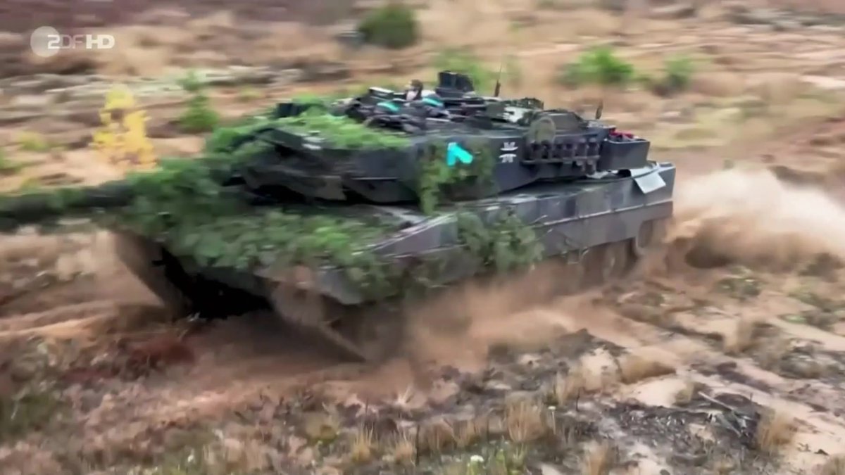 Deutschland wird der #Ukraine #Leopard2-Panzer zur Verfügung stellen. Eine Mehrheit der Deutschen findet das gut, zeigt das ZDF-Politbarometer.