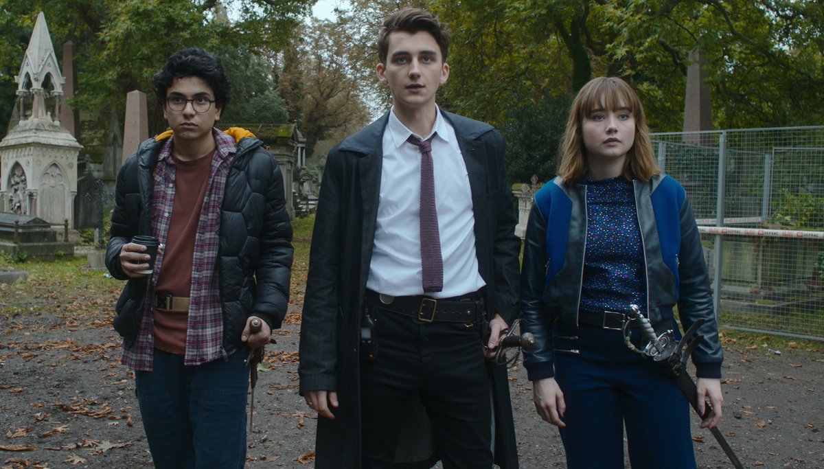 She's a psychic, they fight ghosts. From Joe Cornish — writer/director of Attack The Block — Lockwood &amp; Co is now on Netflix.