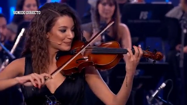 🎶 Ana Guerra junto a la Film Symphony se convierte en una auténtica violinista #ElDesafío3