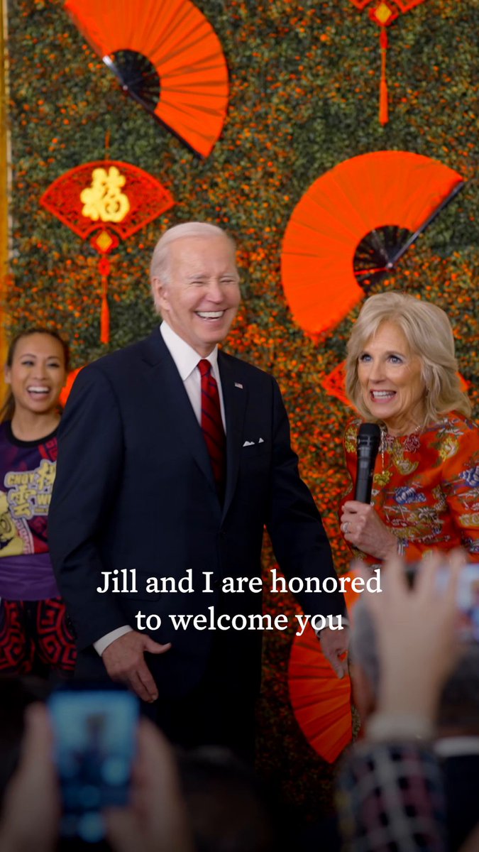 Happy Lunar New Year from all of us at the White House.
