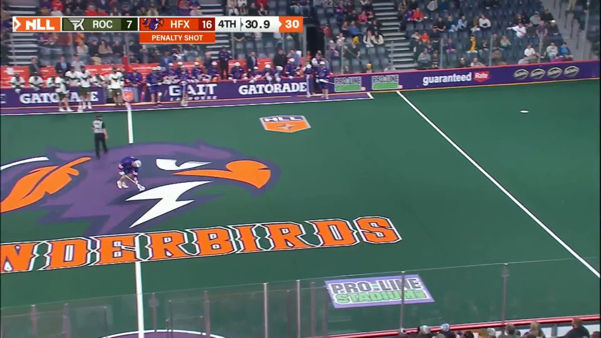 👉 Your first NLL goal 👉 At home 👉 On a penalty shot Can't write the script much better than that! Welcome to the NLL, Max Wilson
