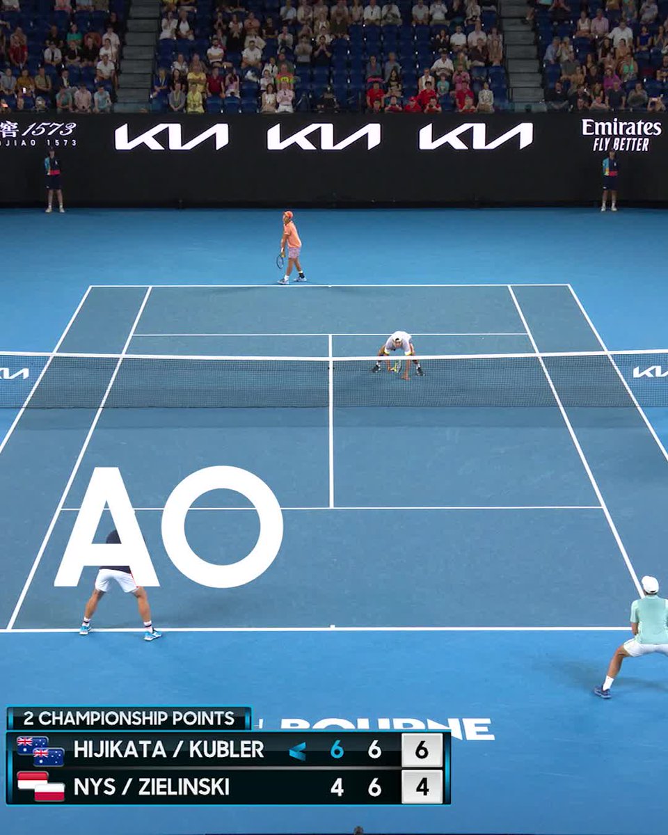 As far as championship points go... This is incredible. 🏆 Wide World of Sports • ESPN • @eurosport • WOWOWテニス • #AusOpen • #AO2023