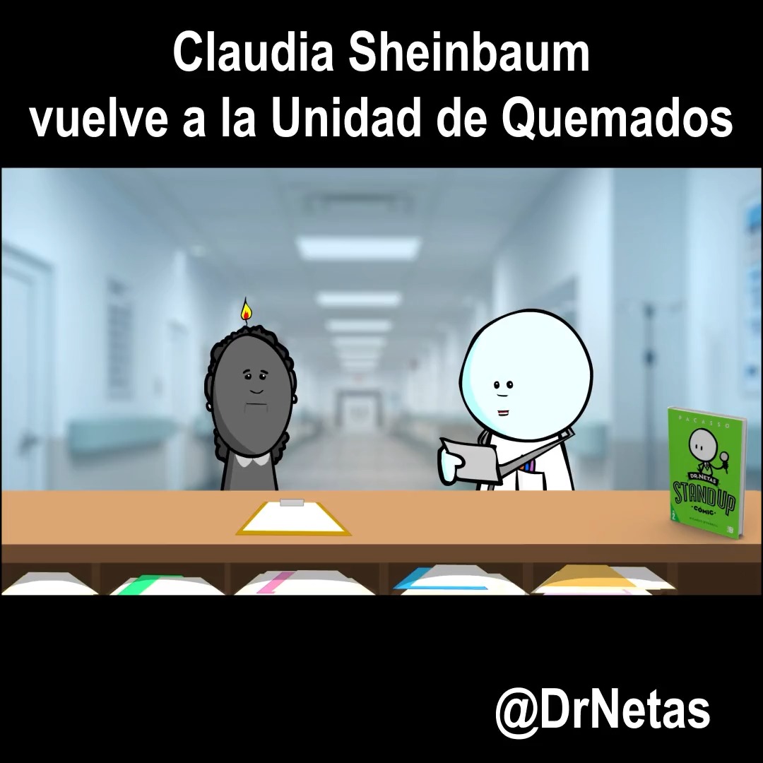 Y que Claudia Sheinbaum vuelve a la Unidad de Quemados. Checa el video completo acá: