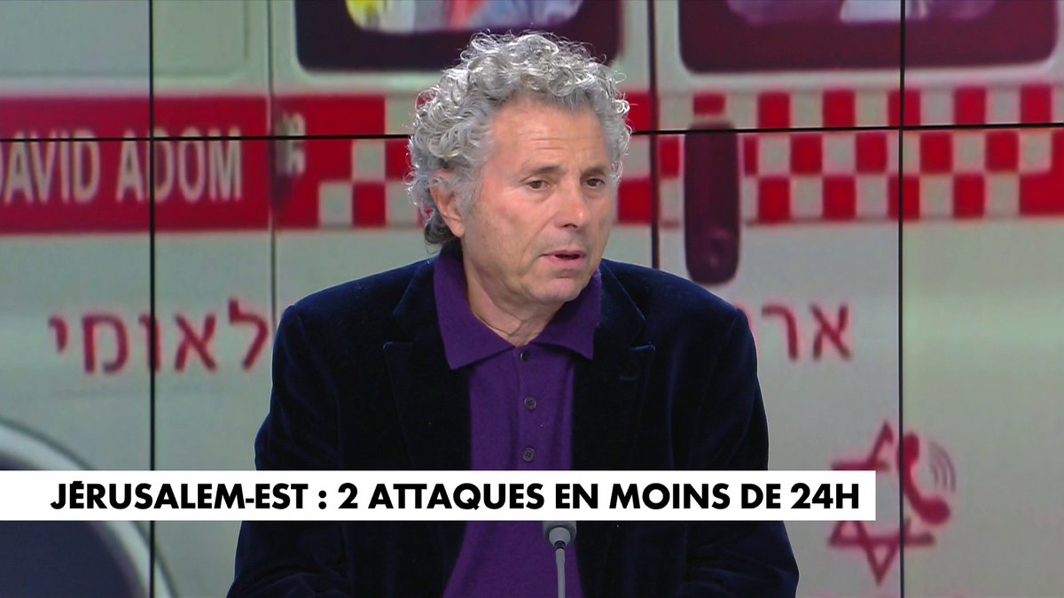Gilles-William Goldnadel sur les deux attaques à Jérusalem-Est : «Ce qui se passe là, c’est l’islamisme et la haine antisémite à l’état brut», dans #ÇaSeDispute