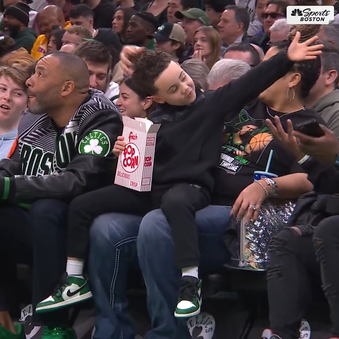 There's only one King in TD Garden tonight 🍿