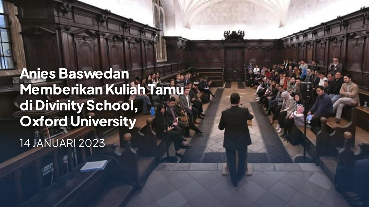 Mengapa ASEAN penting? Ringkasan Kuliah Umum tentang ASEAN dan masa depannya, usai diangkat sebagai Founding Member of International Advisory Board at the Institute of ASEAN Studies at the University of Oxford. #AniesBaswedan #ASEANMatters #OxfordUniversity #UntukIndonesia