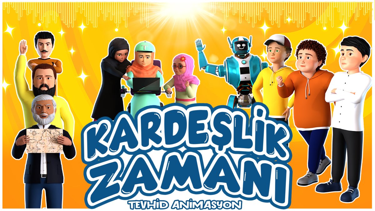 🤝 İşte geliyor kardeşlik zamanı... ⚽ Yeni Animasyonlu Çocuk Ezgimiz Çıktı!