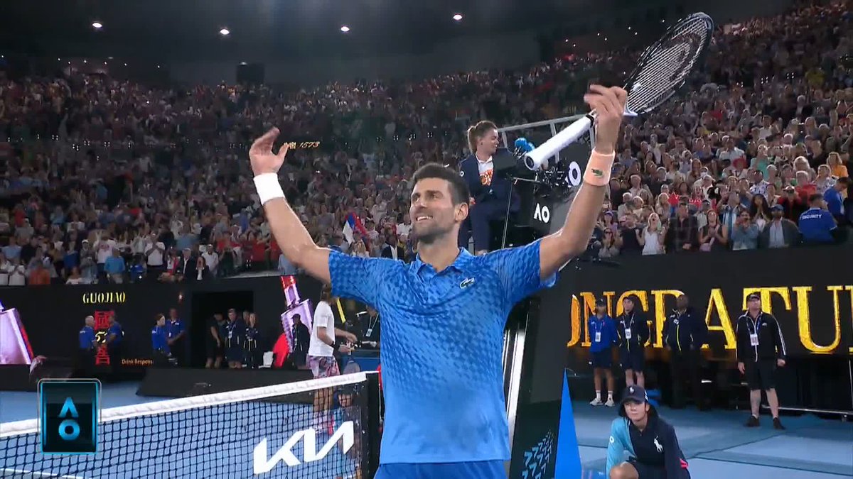 🏆 🏆 🏆 🏆 🏆 CHAMPION 🏆 🏆 🏆 🏆 🏆 Novak Djokovic has mastered Melbourne for a TENTH time! Wide World of Sports • ESPN • @eurosport • WOWOWテニス • #AusOpen • #AO2023