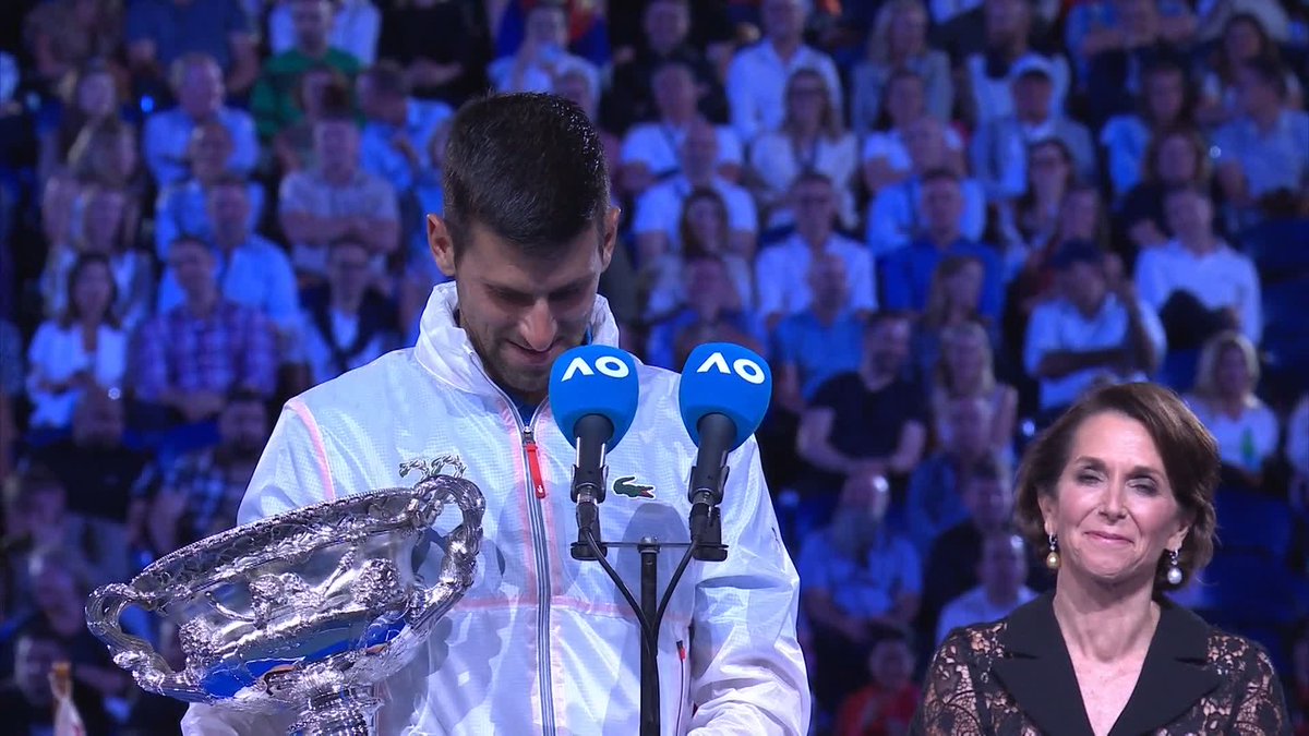 Dare to dream and dream big 🙌 Novak Djokovic • #AusOpen • #AO2023