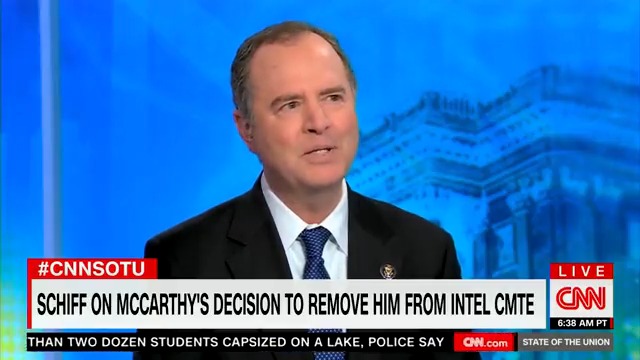 Democrat Adam Schiff triples down on the Russian collusion hoax.