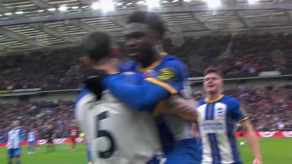 #FACup FT : Brighton 2-1 Liverpool ⚽ Dunk 39' ⚽ Mitoma 90+2' - ⚽ Elliott 30' Ipul tersingkir.. 😭😭😂