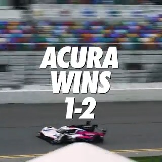 Acura 1-2 at Daytona! 🏆🏆 The all-new, electrified ARX-06 dominates at Daytona with Meyer Shank Racing and @WayneTaylorRcng finishing first and second! #Rolex24 #AcuraMotorsports #IMSA