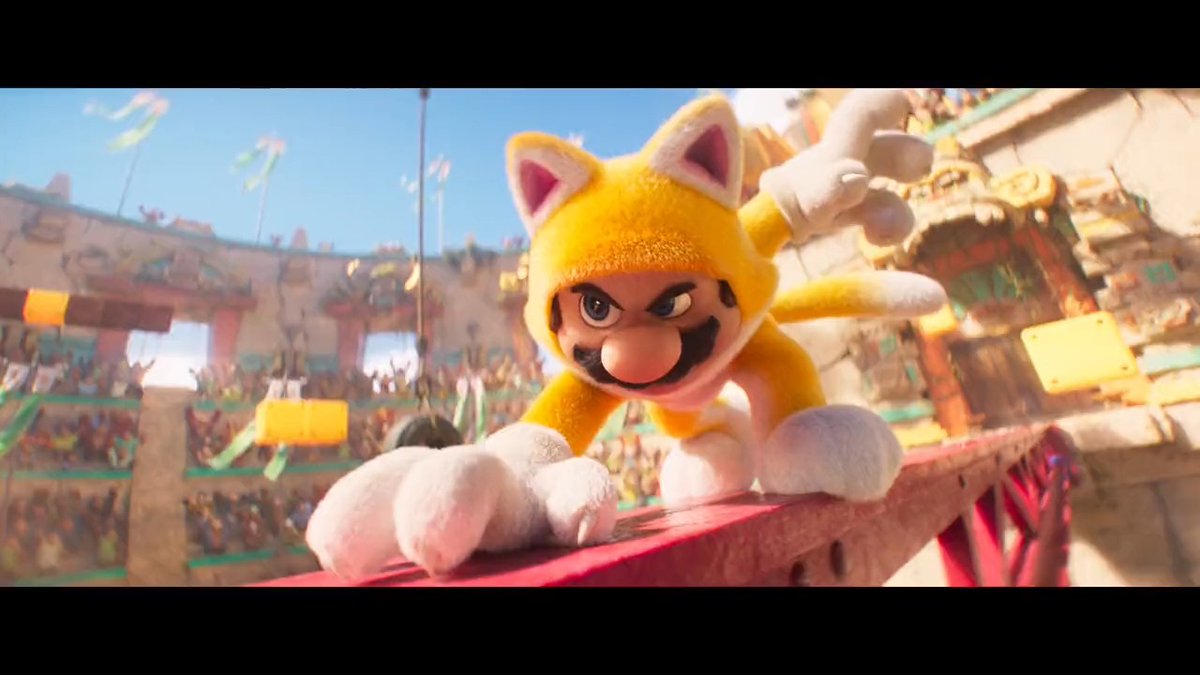 New commercial for #SuperMarioMovie out April 7