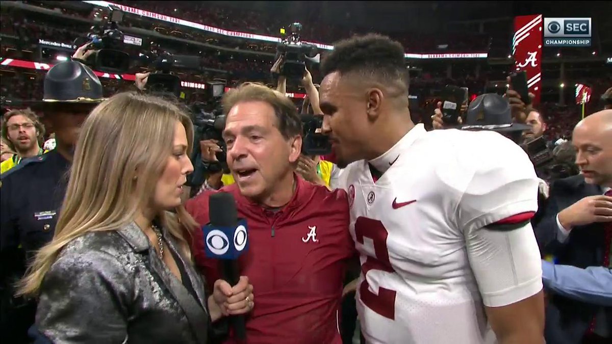 Nick Saban is all of us right now
