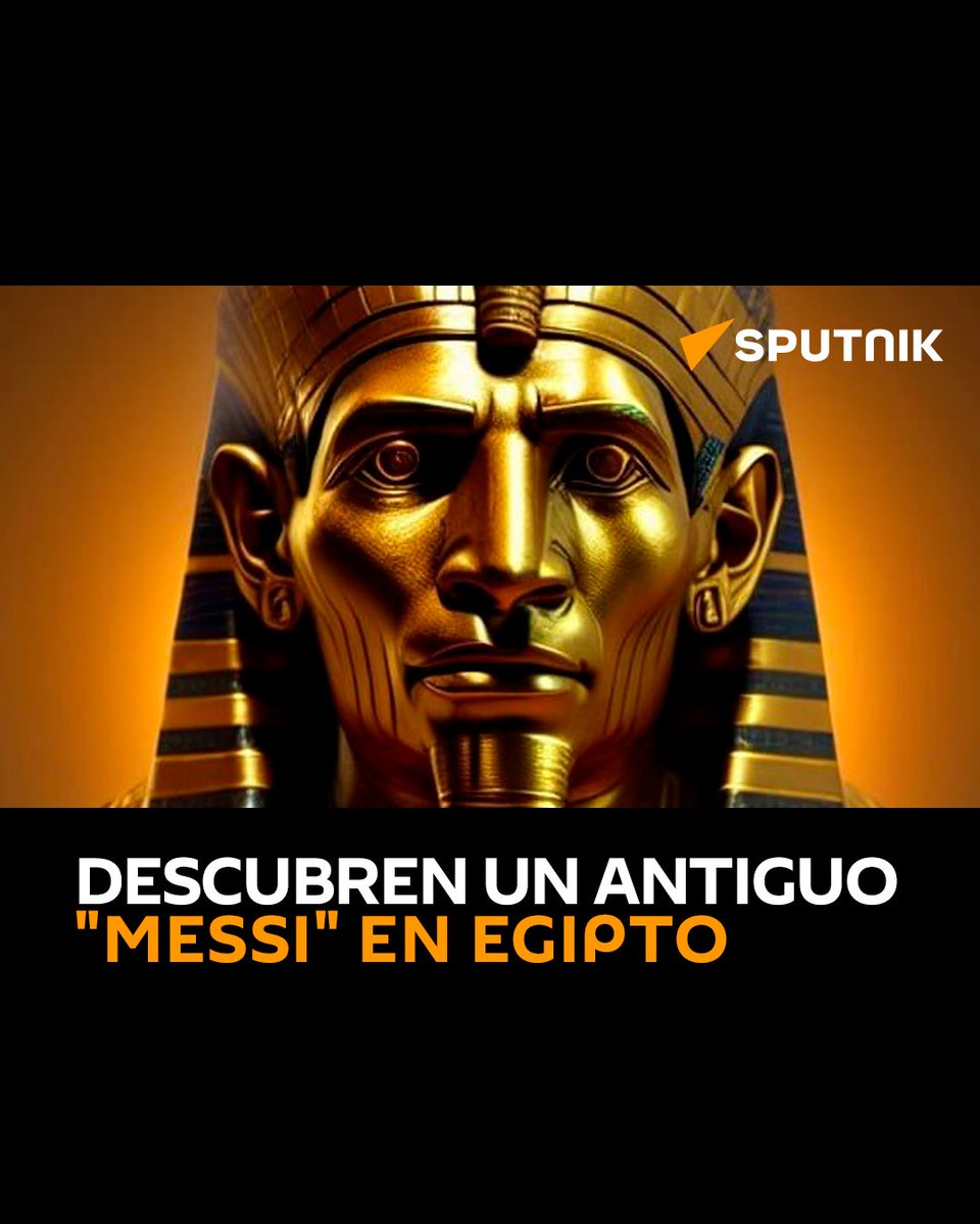 Arqueólogos egipcios hallaron restos de un "Messi", hace 4300 años. Me caigo de ojete.