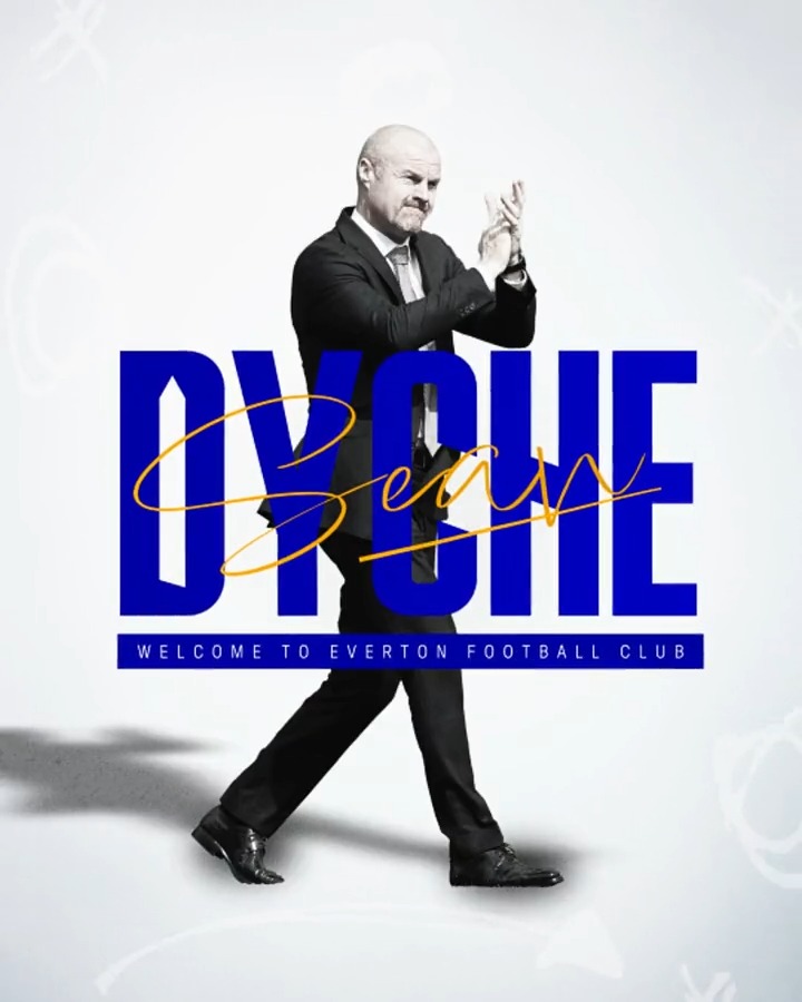 Welcome to Everton Football Club, Sean Dyche! 🔵