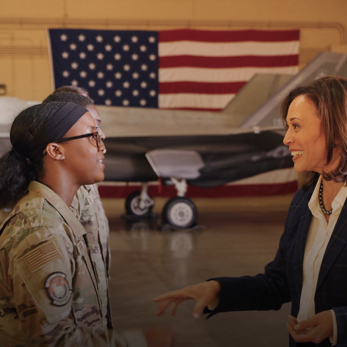 The United States has the best pilots and airmen in the world. Thank you, to our service members at Luke Air Force Base.