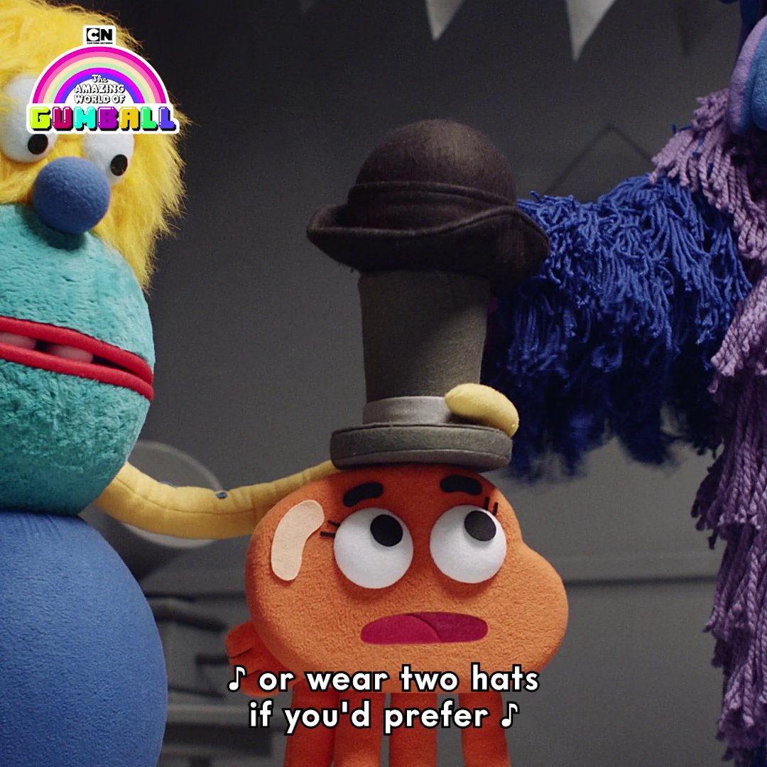 Gumball's collab with the 'Don't Hug Me I'm Scared' team was brilliant 💛❤️ #IYKYK #CartoonNetwork #TheAmazingWorldofGumball #AmazingWorldofGumball #DontHugMeImScared #puppets #DHMIS
