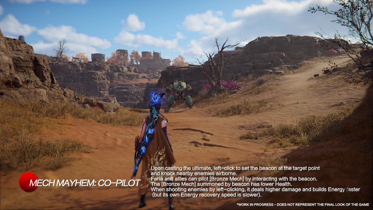 Feria Shen has learned some new tricks and is ready to show them off. Let your allies be your co-pilot and make sure your aim is true with the Feria Shen skill update available in the February 2nd update! #NARAKABLADEPOINT