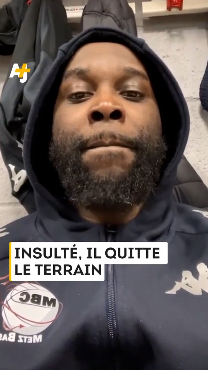 “Ça fait très mal” : sidéré et dégoûté, le basketteur de Metz Loïc Akono est sorti du terrain en plein match après une insulte raciste.