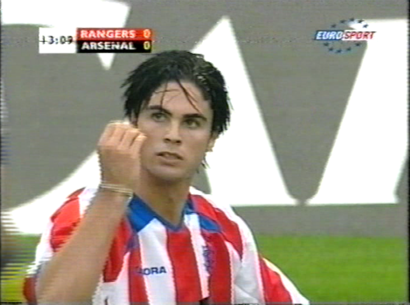 Mikel Arteta vs Arsenal 2003 Friendly