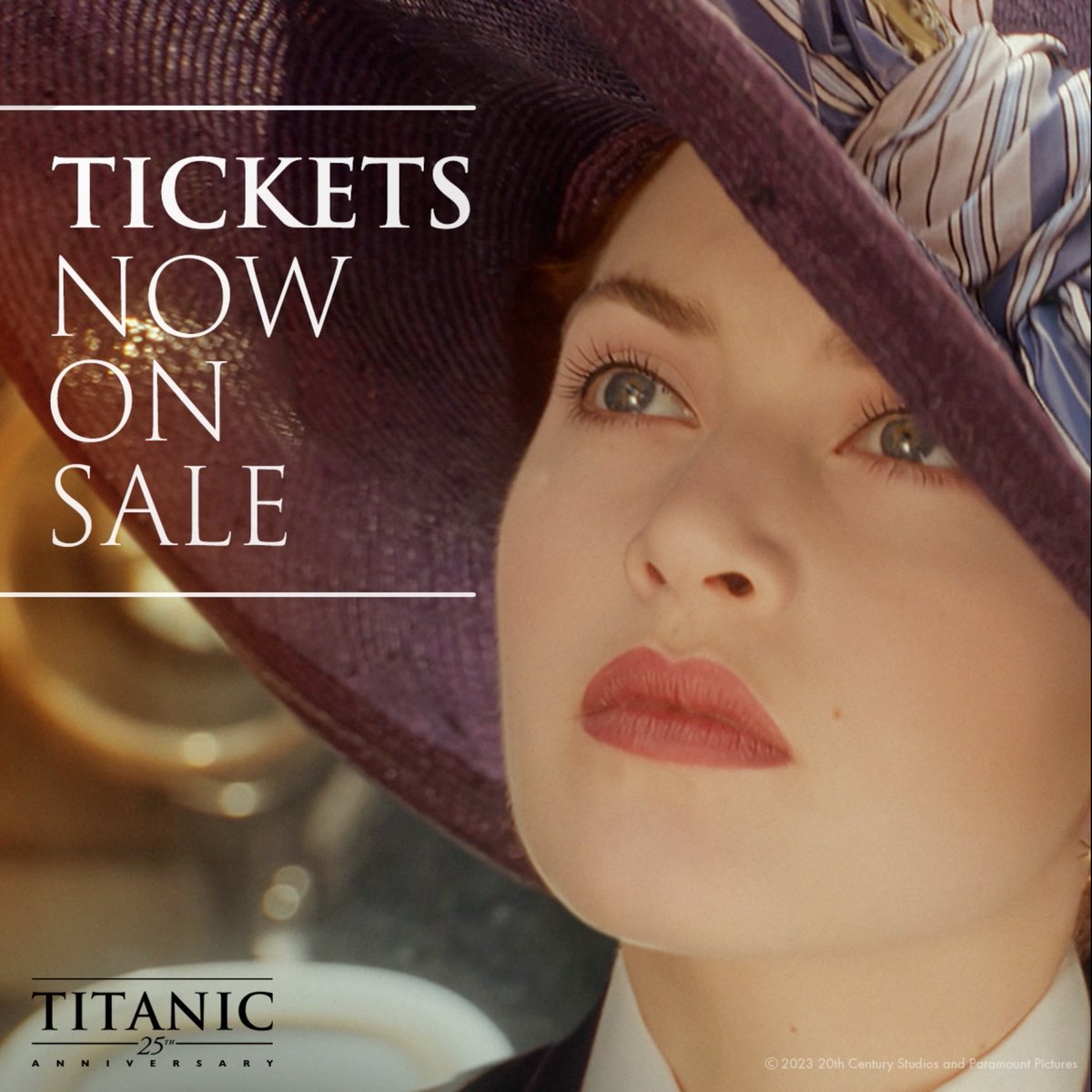 Make this Valentine’s Day unforgettable. ❤️️ Experience #Titanic in theatres and get your tickets now!