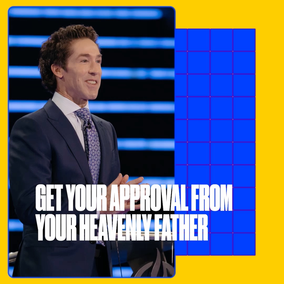 Don’t live to please people; live to please God. He’s the one that holds your destiny. Promotion doesn’t come from people; it comes from the Lord. Tune into Joel’s message today, "Approval Addiction"!