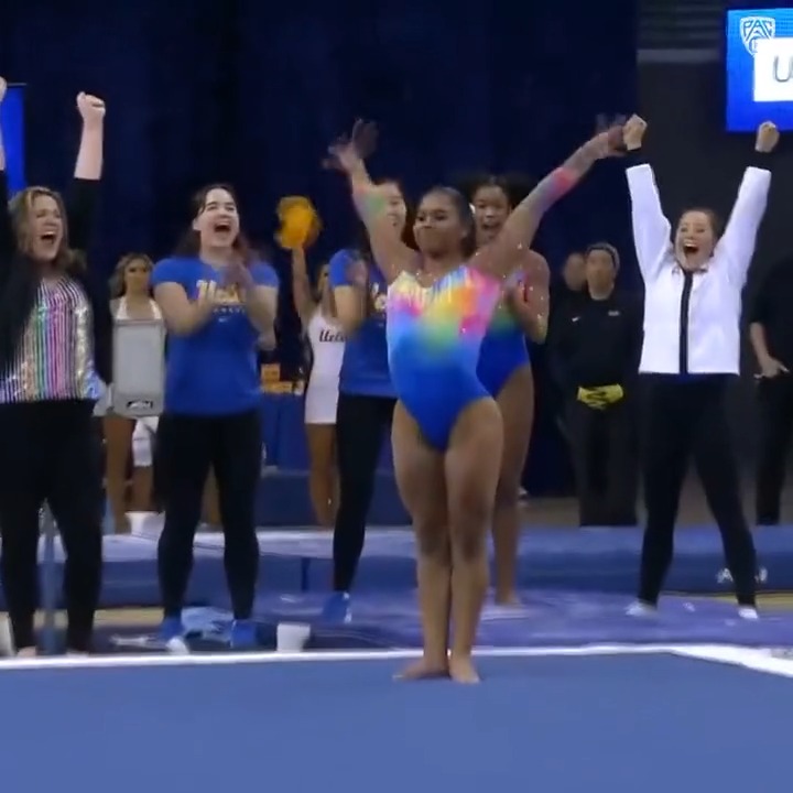 Jordan Chiles ATE this routine 🔥