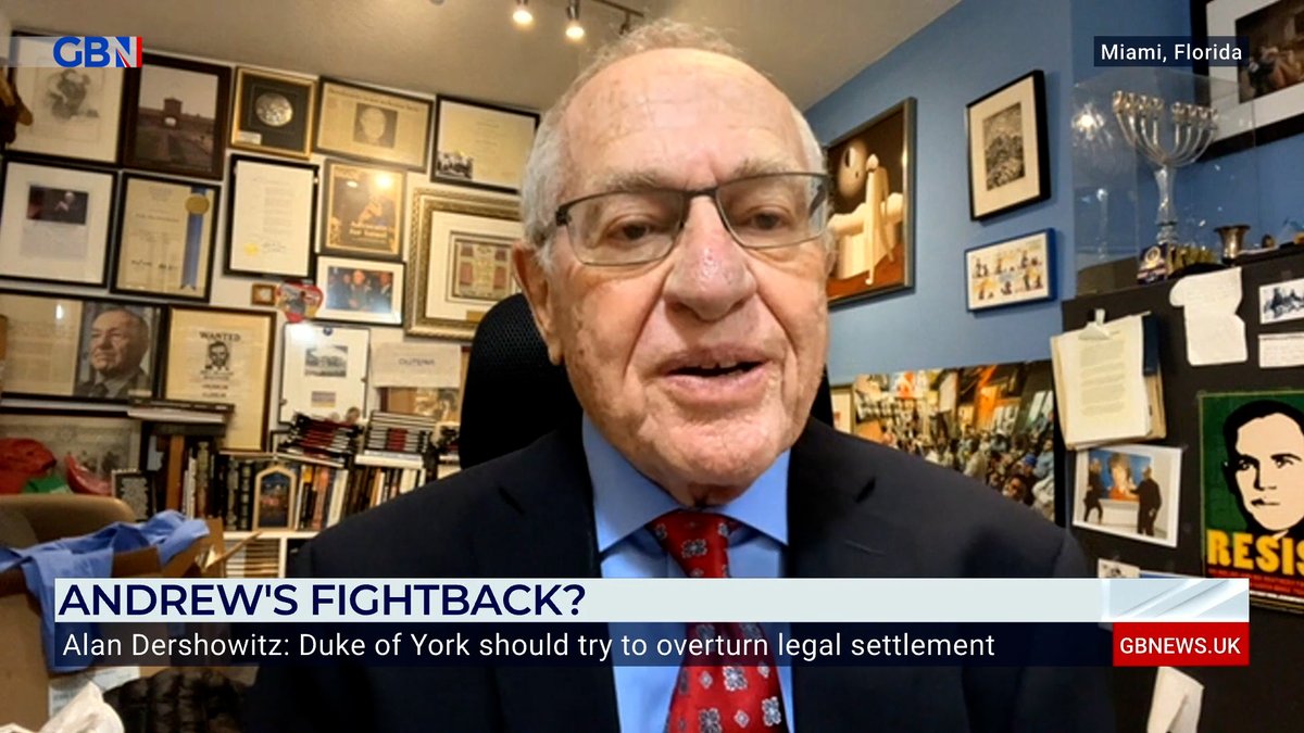'She succeeding in destroying much of my life...' Alan Dershowitz tells Dan Wootton Virginia Giuffre tried to ruin his life after she accused him of sexual abuse. 📺 Freeview 236, Sky 512, Virgin 604 🖥 GB News on YouTube