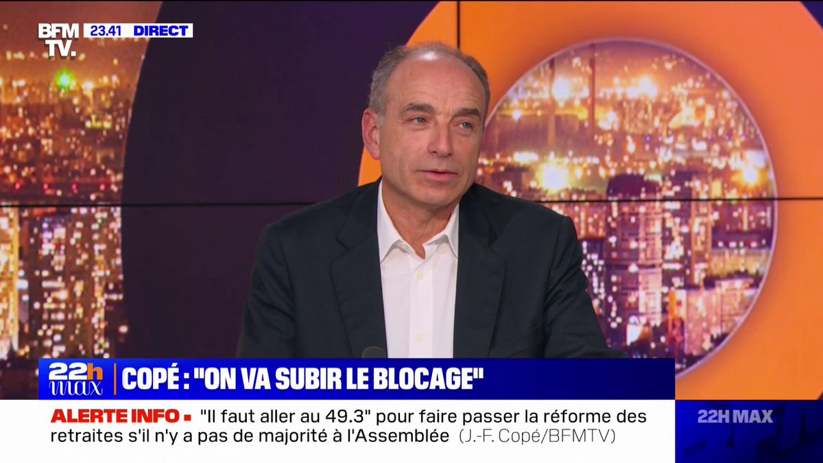 Jean-François Copé (Jean-François Copé): "Les Français, pour beaucoup d'entre eux, ne réalisent pas la chance que nous avons d'être en France"