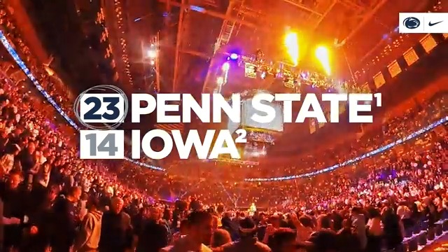 🎥 𝗩𝗟𝗢𝗚: Penn State Football takes on the BJC Dual 🔥🤘 #WeAre | @PennStateWREST