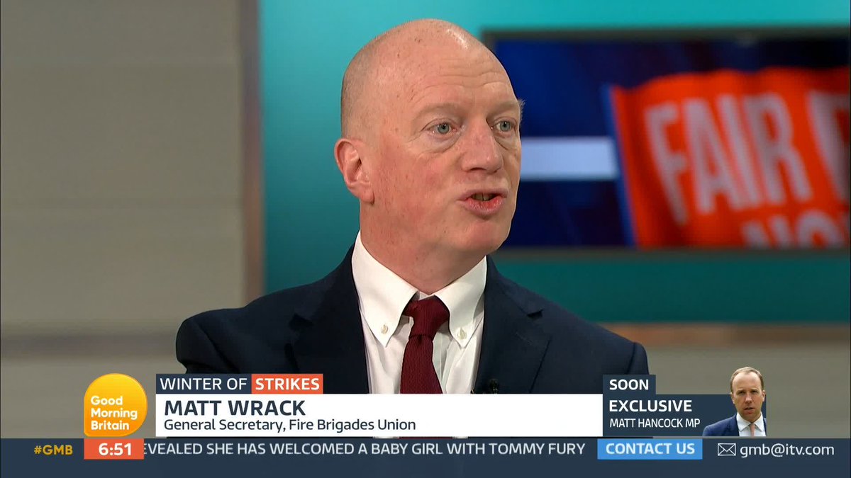 'We have never left the negotiating table.' The General Secretary of the Fire Brigades Union says they are trying to avoid a strike but they have come to 'breaking point'.