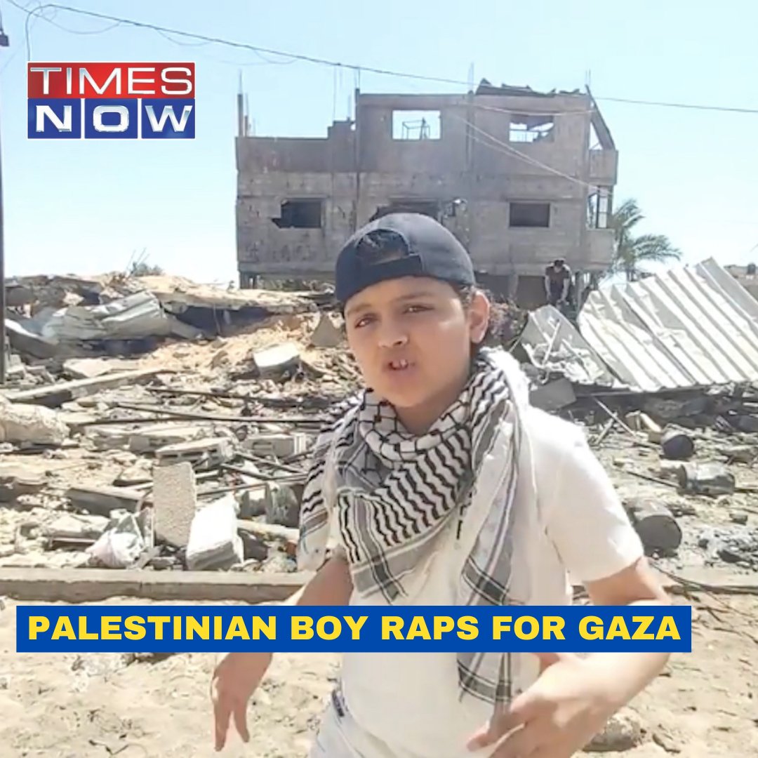 Young Palestinian Rapper MC Abdul Releases New Song Inspired By Gaza Air Strikes. #TNShorts