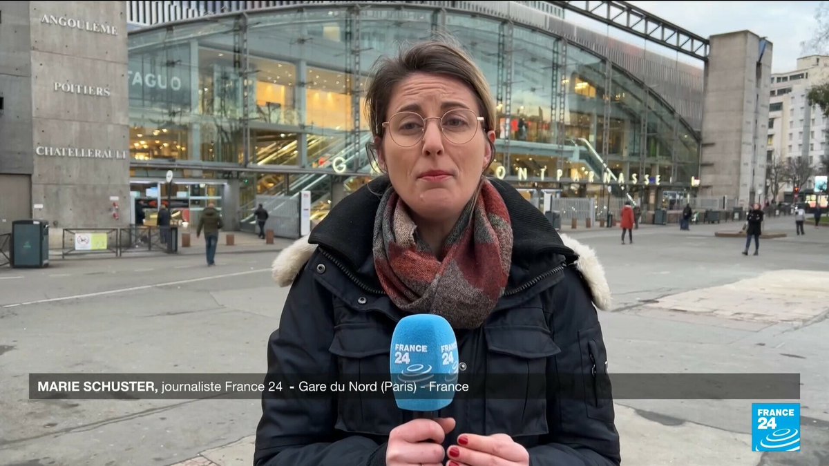 De nombreux secteurs sont perturbés ce mardi en #France 🇫🇷 en raison d'une nouvelle journée de grèves et de #manifestations contre la #ReformesDesRetraites. ➡️ Le point sur la situation dans les transports avec Marie Schuster depuis la Gare Montparnasse à Paris #greve31janvier