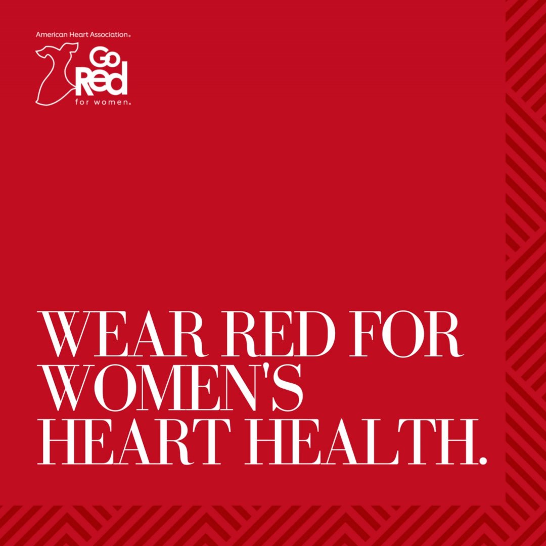 Cardiovascular disease is the No. 1 killer of women, causing 1 in 3 deaths each year. Losing even one woman to cardiovascular disease is too many. Join us on National #WearRedDay® —Friday, Feb. 3—as we join together to be the beat for the women in our lives. #WearRedAndGive