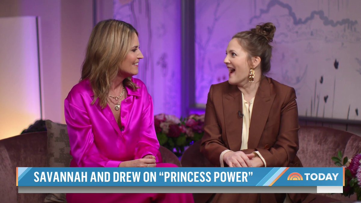 We love this! Savannah Guthrie Savannah Guthrie and Drew Barrymore Drew Barrymore share how they became such close friends — and reveal what activity they did last night! ❤️