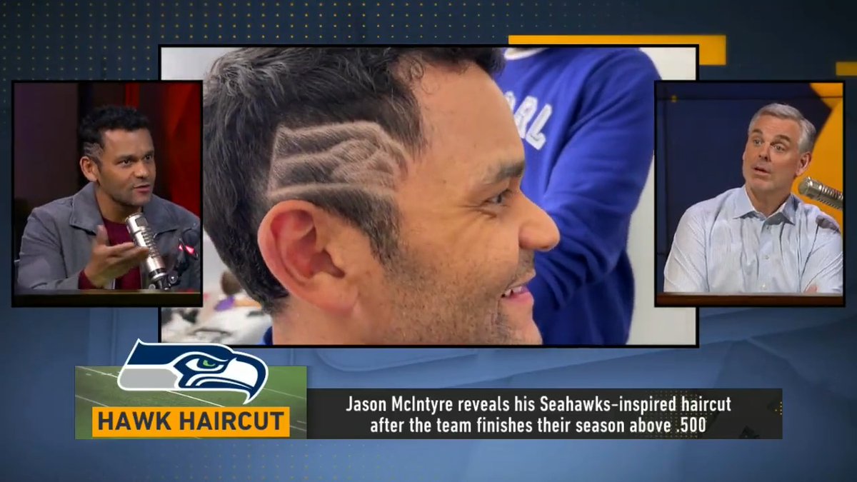 Introducing the Seattle Seahawks new 12th man, Jason McIntyre 😂