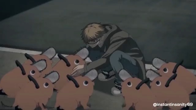 Chainsaw Man but Denji has 50 Pochita