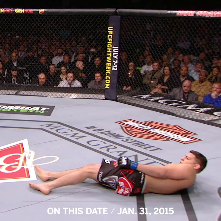 8 years ago today, Nick Diaz taunted Anderson Silva during their fight at UFC 183 👀