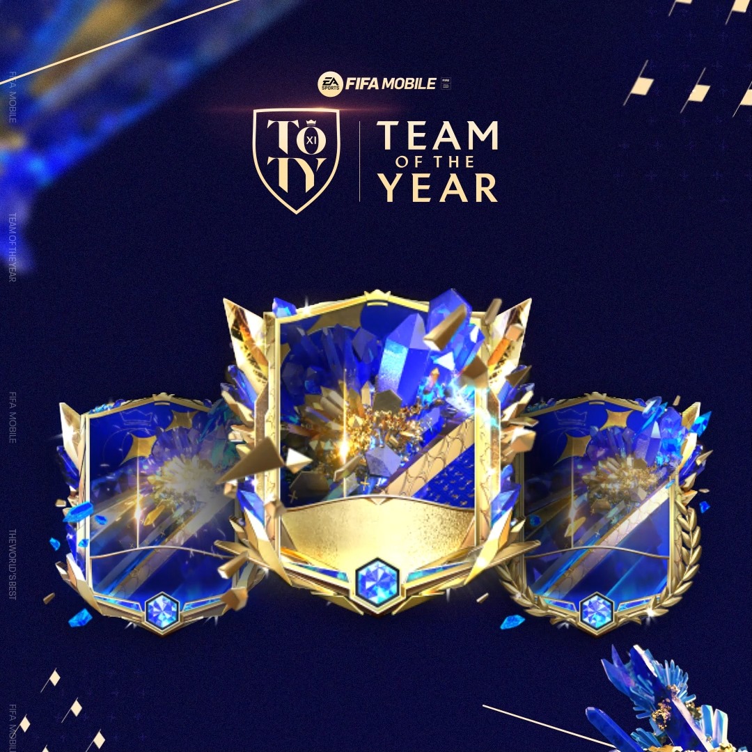 Crystal clear. #TOTY art delivers. 💎 Coming to #FIFAMobile this Thursday.