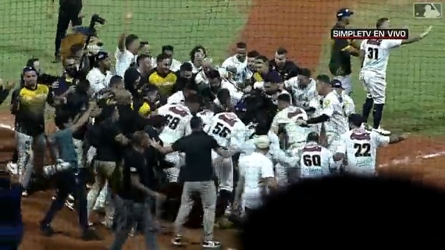 Nothing like a homer to win a title! Harold Castro's walk-off blast won the Venezuelan Professional Baseball League championship.