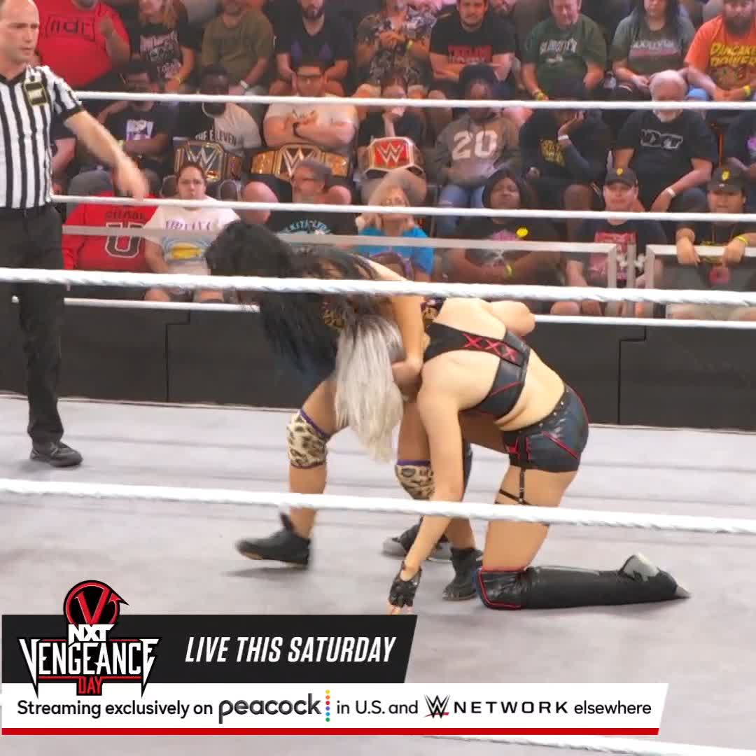 .@StevieTurnerWWE is here and she is not messing around. #WWENXT